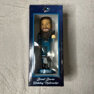 Brand New NHL San Jose Sharks Brent Burns Holiday Nut Cracker SGA 2016-2017 Rare
